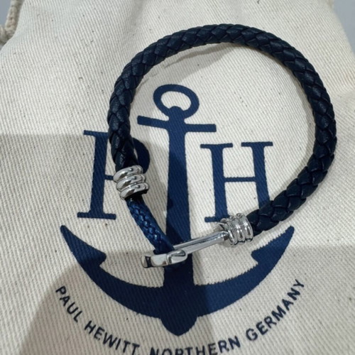 Paul Hewitt women's bracelet 16-17 cm like new, navy blue
