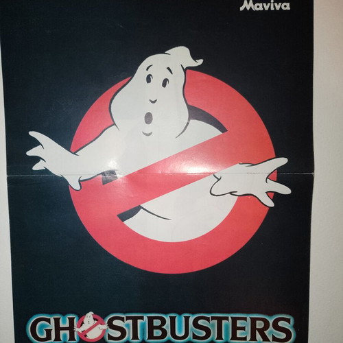GhostBusters poster like new, double-sided