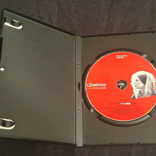 Le Mepris DVD like new, French edition without subtitles