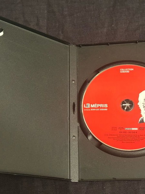 Le Mepris DVD like new, French edition without subtitles