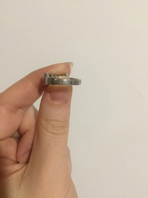 Morgan silver ring like new
