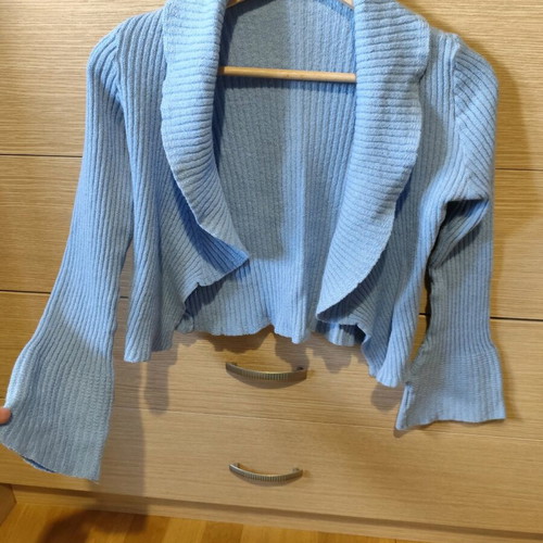 Figaro bolero blue used, size L