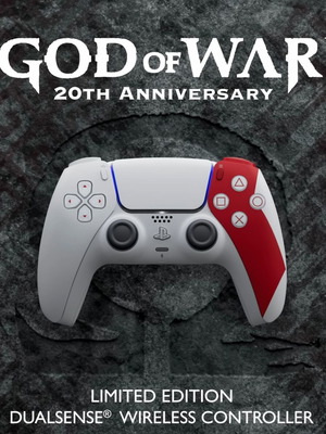 Dualsense God of War 20th Anniversary χειριστήριο σαν καινούργιο