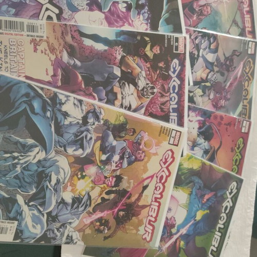 Marvel Excalibur 2019 comic issues #1-7