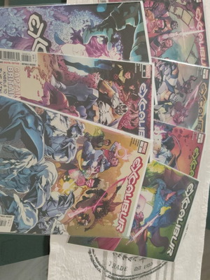 Marvel Excalibur 2019 comic issues #1-7