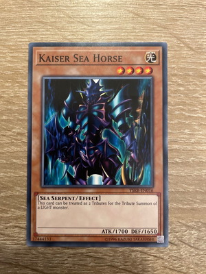 Kaiser sea Horse κάρτα Yu-Gi-Oh! σαν καινούργιο