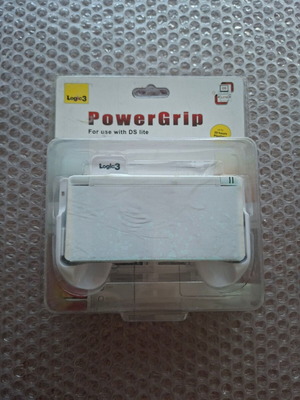 Logic3 PowerGrip for Nintendo DS Lite new, ergonomic grip with extra battery