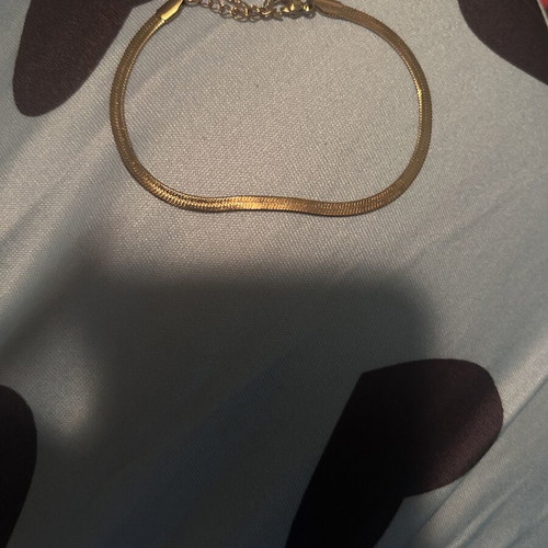 Gold Bracelet stainless steel, new, does not tarnish