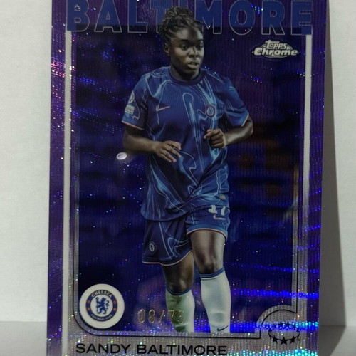 Topps Womens Chrome 2024-25 Sandy Baltimore Card Limited 75