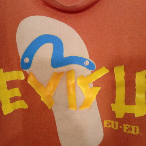 Evisu, t shirt,European Edition,Made in Italy