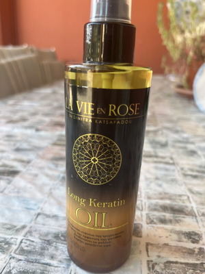 La Vie En Rose Long Keratin Oil 200ml new