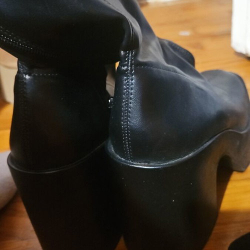 Zara black ankle boots size 37, almost new