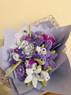 Eternal Plush Wire Bouquet made to order