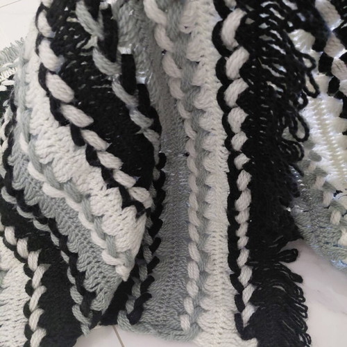 Single knitted blanket 1.05×2.05m like new