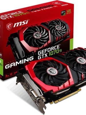 MSI GeForce GTX 1070 Ti Gaming 8GB μεταχειρισμένη κάρτα γραφικών