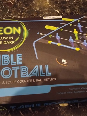 Neon επιτραπέζιο ποδοσφαιράκι Glow in the Dark, μίνι