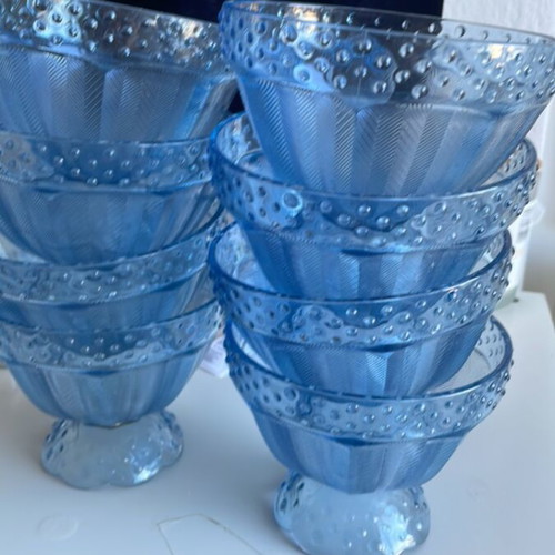 Plastic ice cream bowls set of 8, new