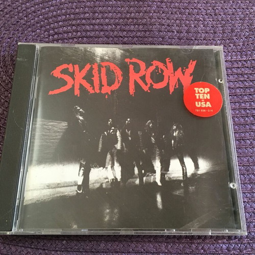 Skid Row CD used, metal genre, original 1989 Germany