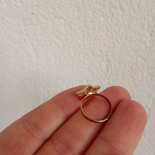 Children's metal ring adjustable size used