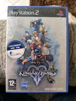 Kingdom Hearts 2 PS2 used, only box and manual