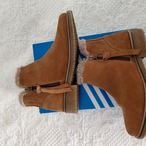 Salamander leather suede ankle boots like new, camel, size 39