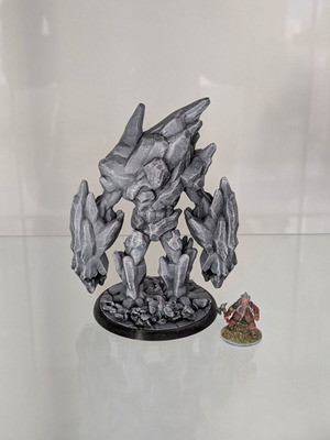 3D printed D&D miniature