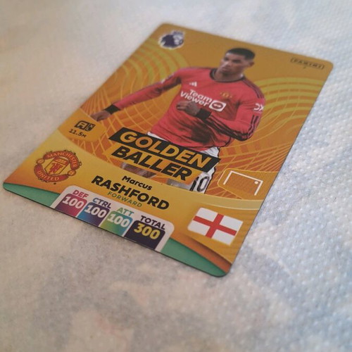 Premier League 2024 Golden Baller Markus Rashford new