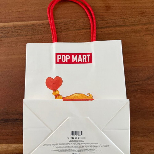 POP MART Cupid gift bag like new, limited edition