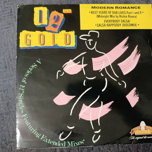 Modern Romance Everybody Salsa/Best Years Of My Life 12'' Maxi Single like new, Latin