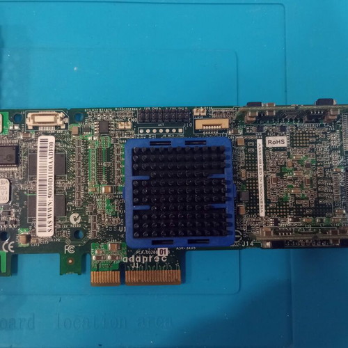 Adaptec ASR-3405 128MB SAS SATA controller used