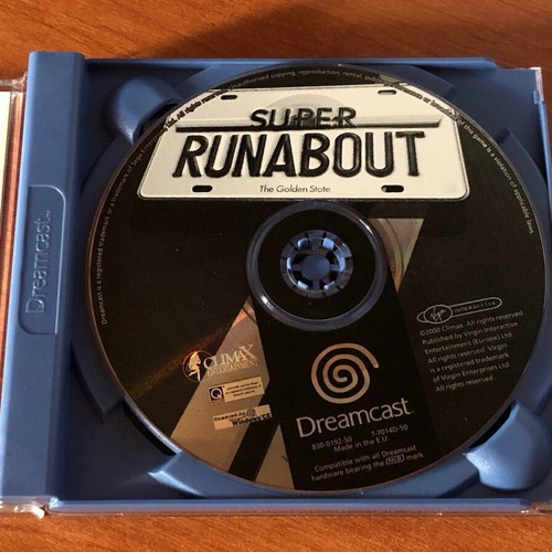 Super Runabout - The Golden State Sega Dreamcast game like new
