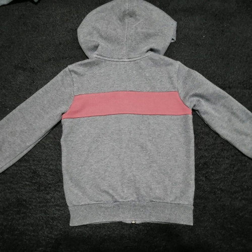 Adidas sweatshirt jacket used for 5-6 years old, grey