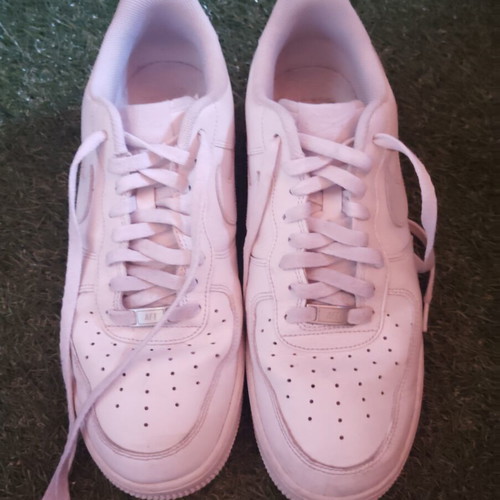 Nike Air Force 1 sneakers, size 45.5, white