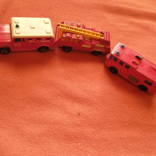 Matchbox security vehicles used, pack of 13, made in England