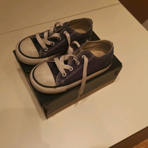Converse All Star shoes size 25 like new, blue