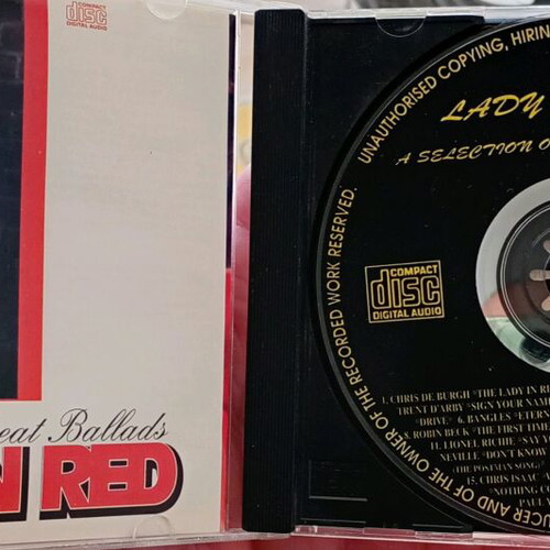 Lady in red CD used, authentic