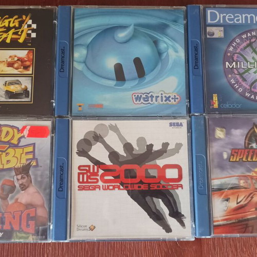 Sega Dreamcast games used, pack of 6