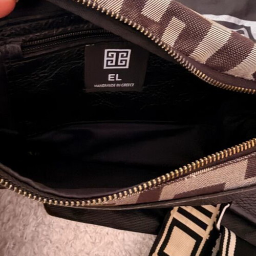 EL Waist Bag like new, black and grey