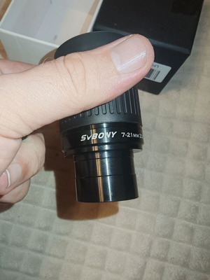 SVBONY SV135 Zoom Οкуляр 7–21 mm 1.25" σαν καινούργιο