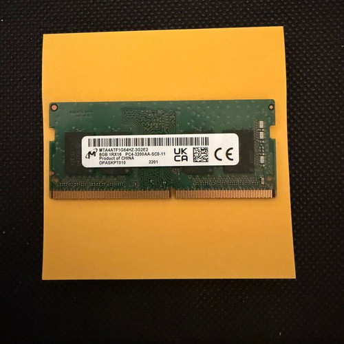 Micron DDR4 8GB 3200 RAM for laptop like new