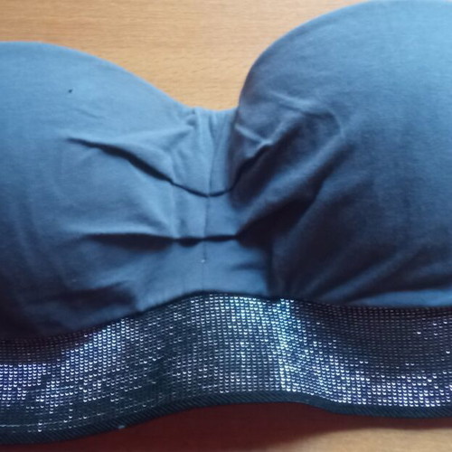 Black Strapless Bustier like new, size S/M and S/L
