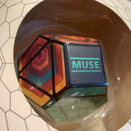 MUSE The Hexagon Puzzle Game used, collectible limited edition 1133/5000