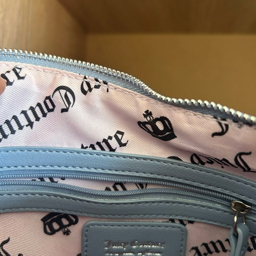 Juicy Couture blue Y2K shoulder bag new condition