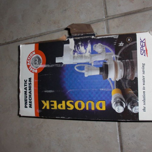 Valve for Duospek cistern new, pneumatic dual action