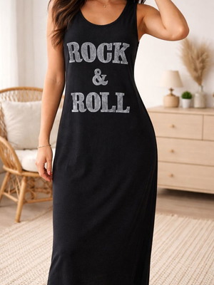 Black Rock & Roll dress new, size M