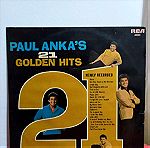  Paul Anka's 21 golden hits LP (δίσκος βινυλίου)