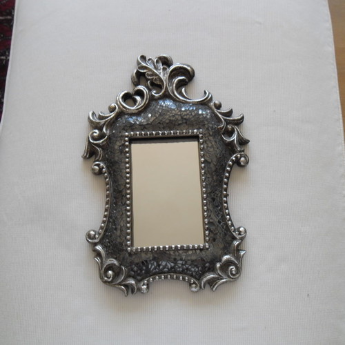 Mirror used, height 32cm, width 22cm
