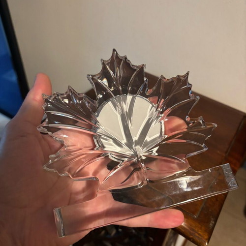 Crystal clock Nachtmann like new