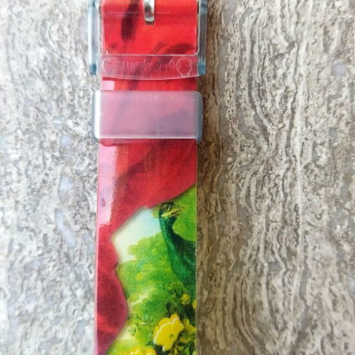 Swatch Court 5743 Limited Edition art watch like new, colorful