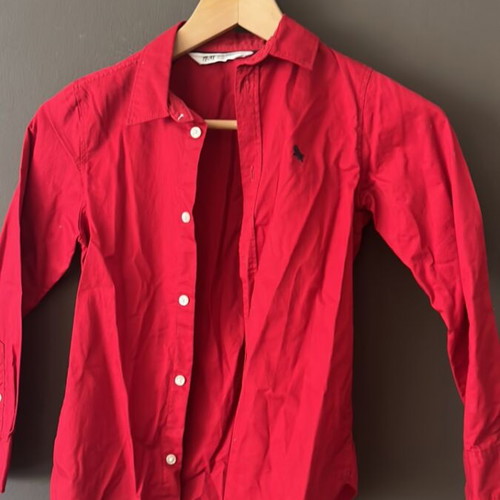 Napapijri polo shirt used, blue, size 134 cm